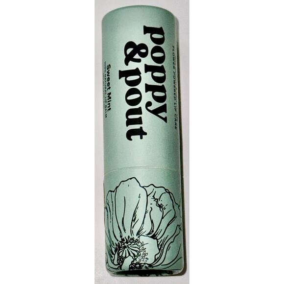 Poppy & Pout Hydrating Lip Balm ~ Sweet Mint - Picture 1 of 1